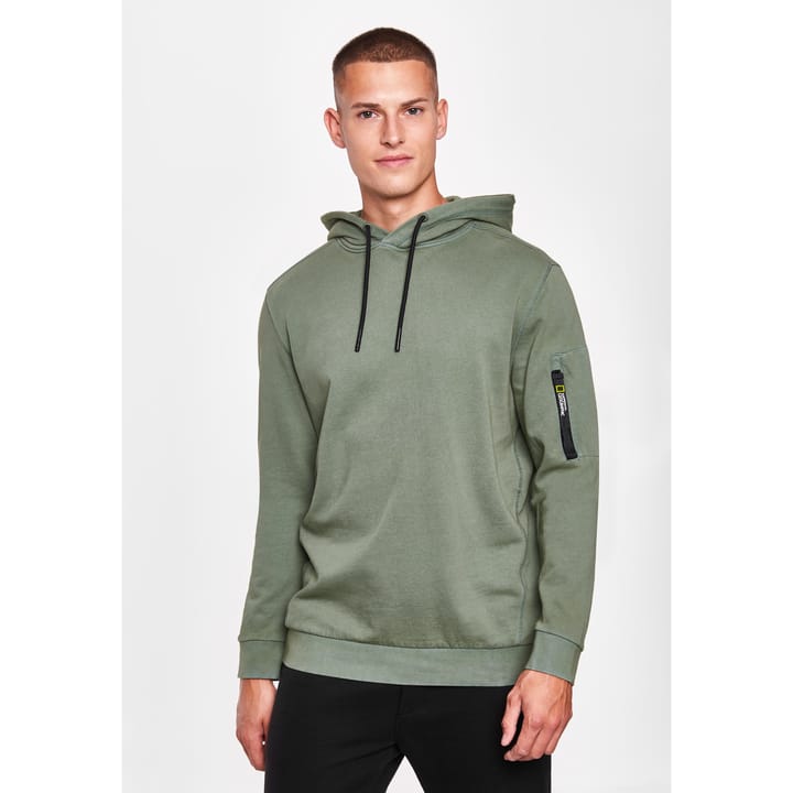 National Geographic Garment Dyed Hoodie  Agave Green          National Geographic