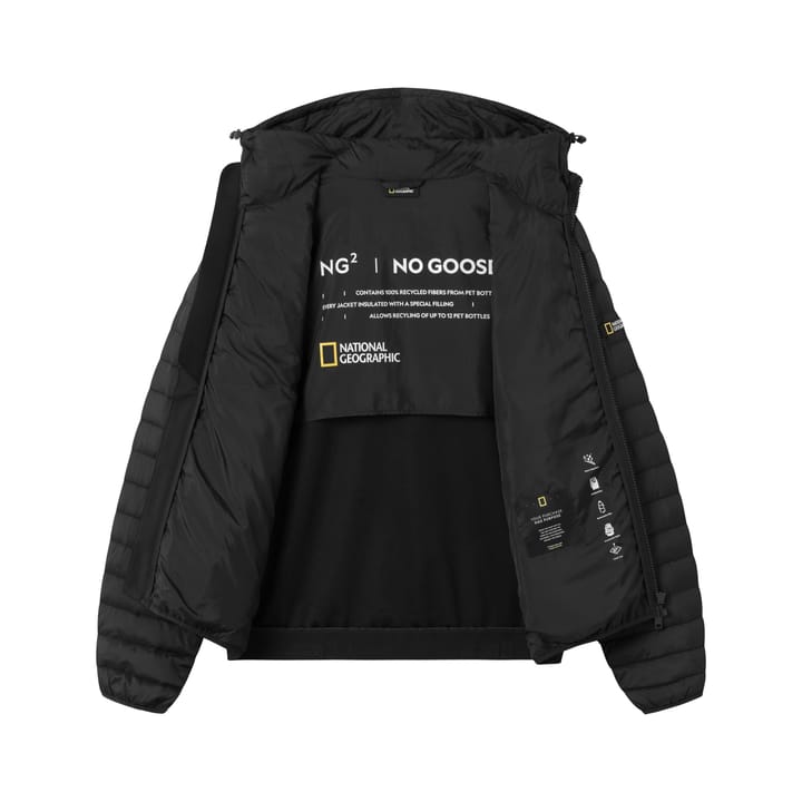 National Geographic Men's Hybrid Jacket        Black National Geographic