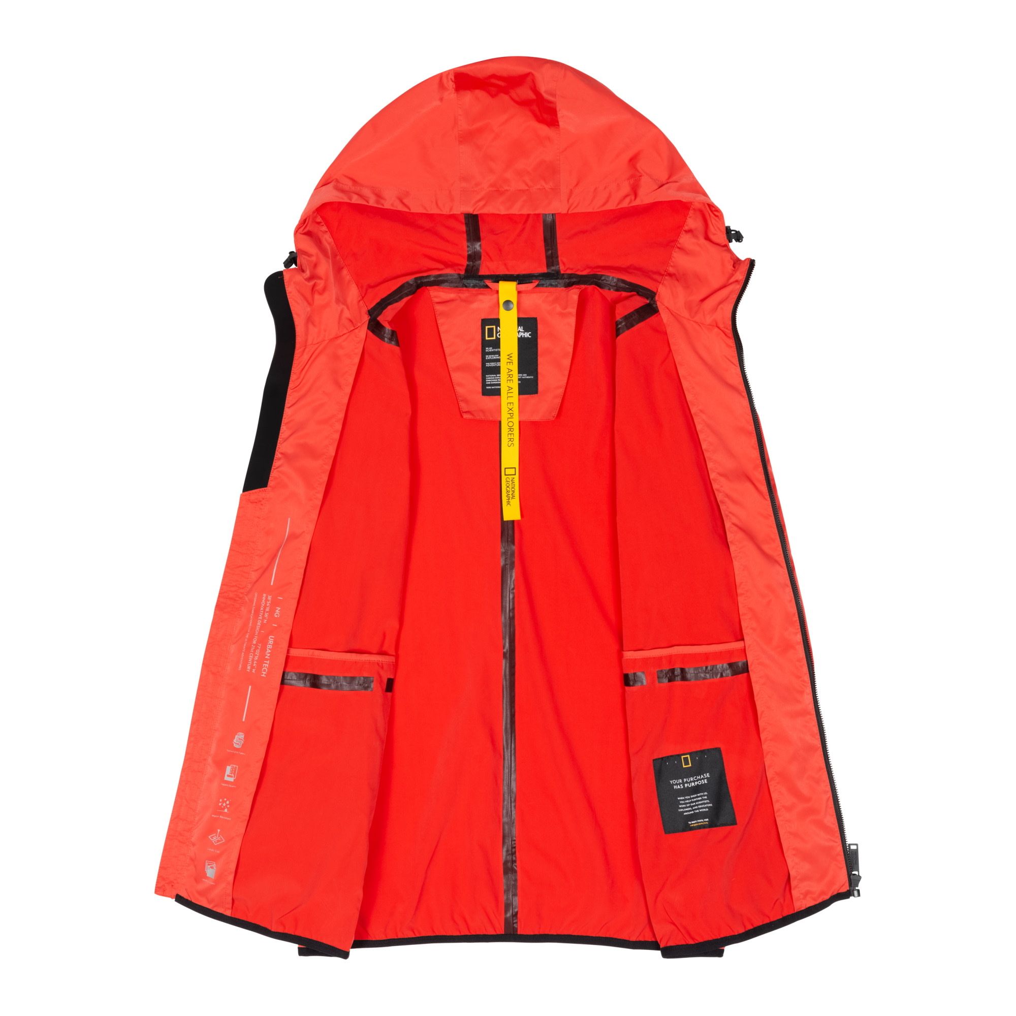 National Geographic lightweight ライトジャケット CJQJPNZ National Geographic Men's Outdoor Camping Jacket