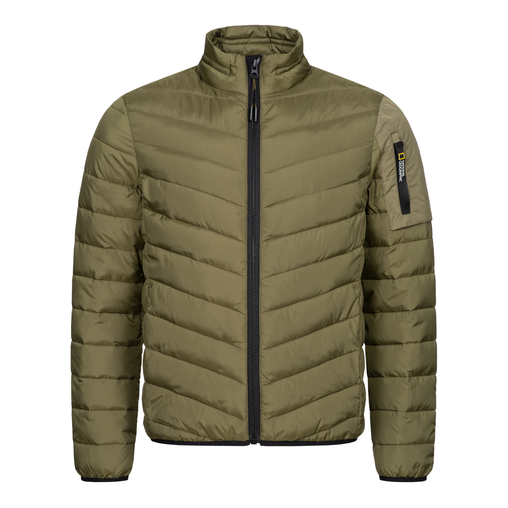 National Geographic Men’s Puffer Jacket        olive