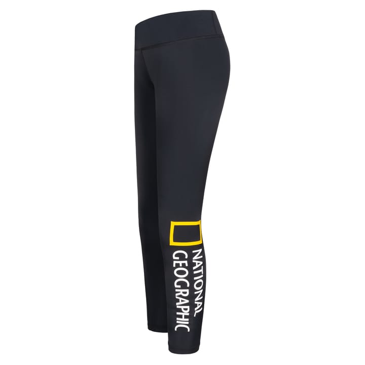 National Geographic Women's Tights Big Logo      Black National Geographic