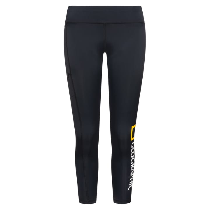 National Geographic Women's Tights Big Logo      Black National Geographic