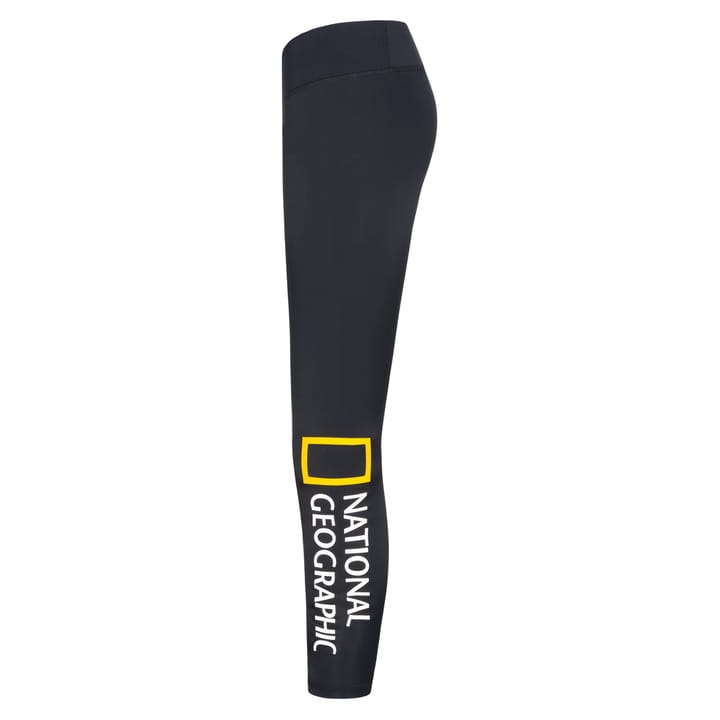 National Geographic Women's Tights Big Logo      Black National Geographic