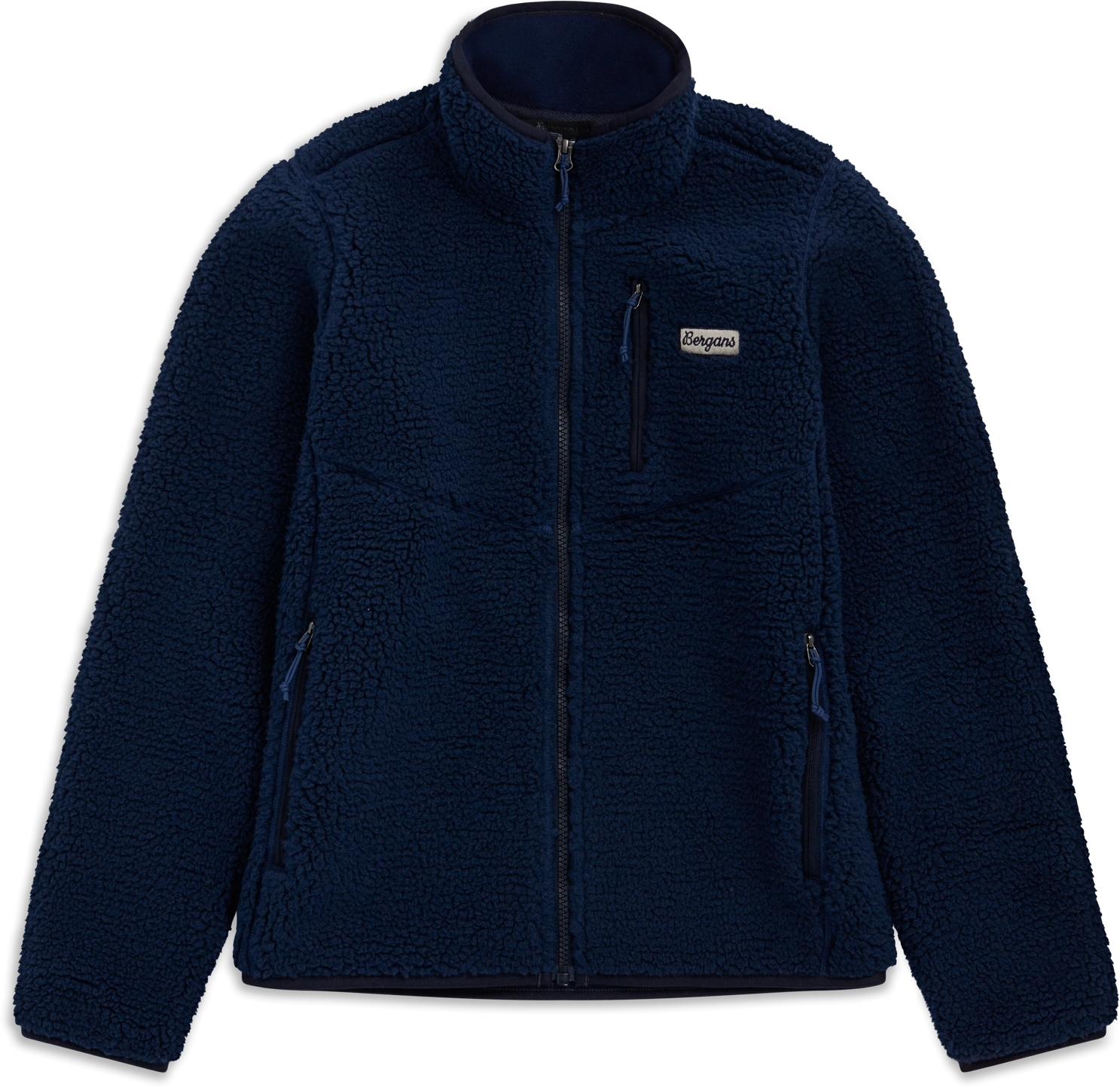 Bergans Junior´s Lunnan Pile Fleece Jacket Navy Blue