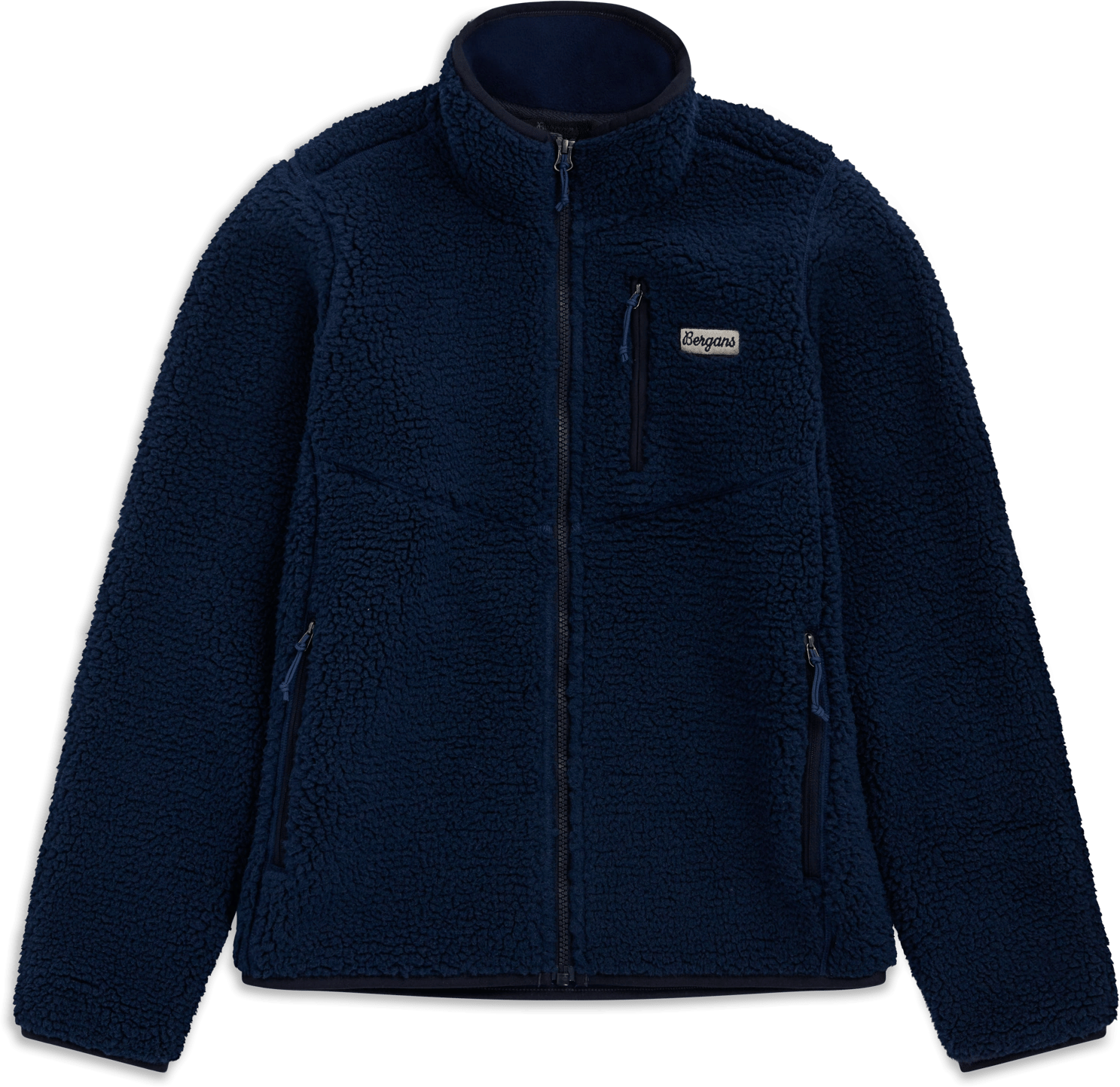 Bergans Junior´s Lunnan Pile Fleece Jacket Navy Blue