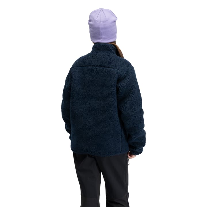 Bergans Junior´s Lunnan Pile Fleece Jacket Navy Blue Bergans