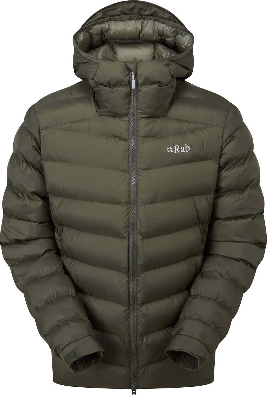 Rab Men's Nebula Pro Jacket Army Muut lämpimät vuoritetut takit S