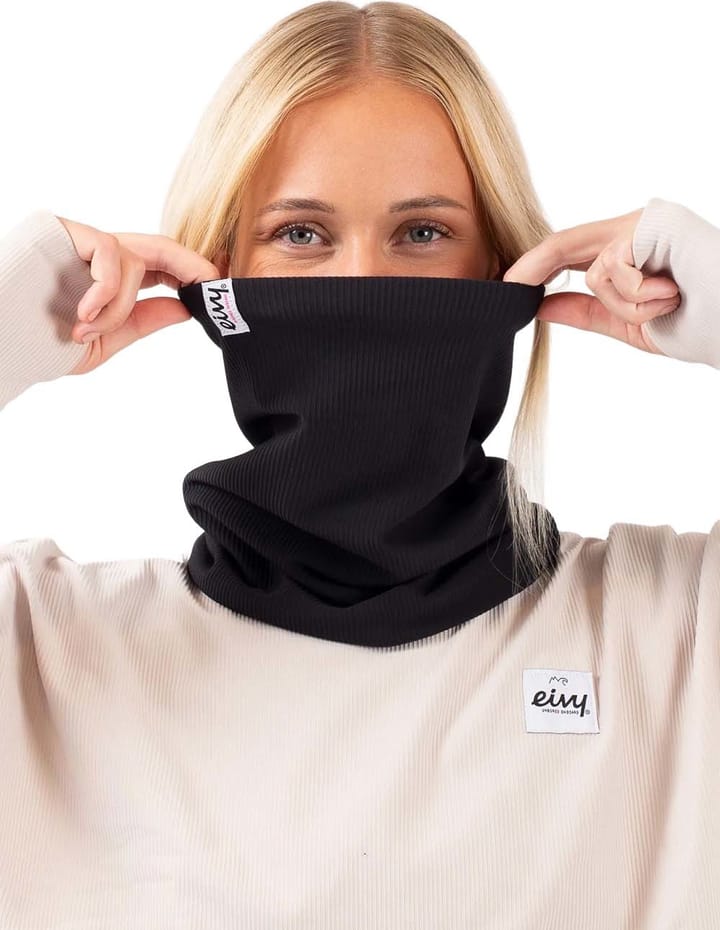 Eivy Women's Colder Rib Neckwarmer Black Eivy