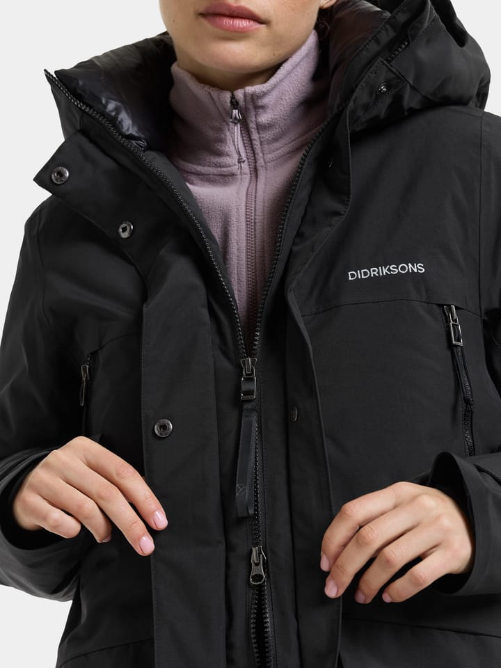 Didriksons Women's Neja Parka Long Black Didriksons