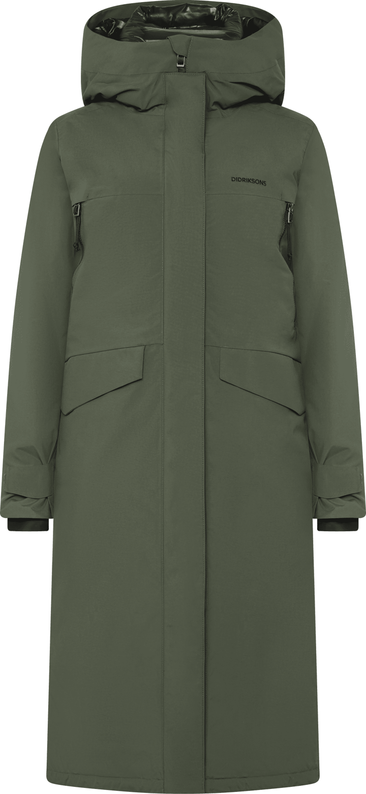 Didriksons Women's Neja Parka Long Deep Green Didriksons
