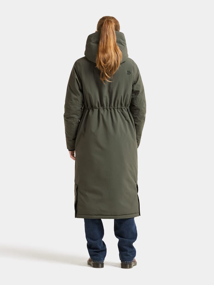 Didriksons Women's Neja Parka Long Deep Green Didriksons
