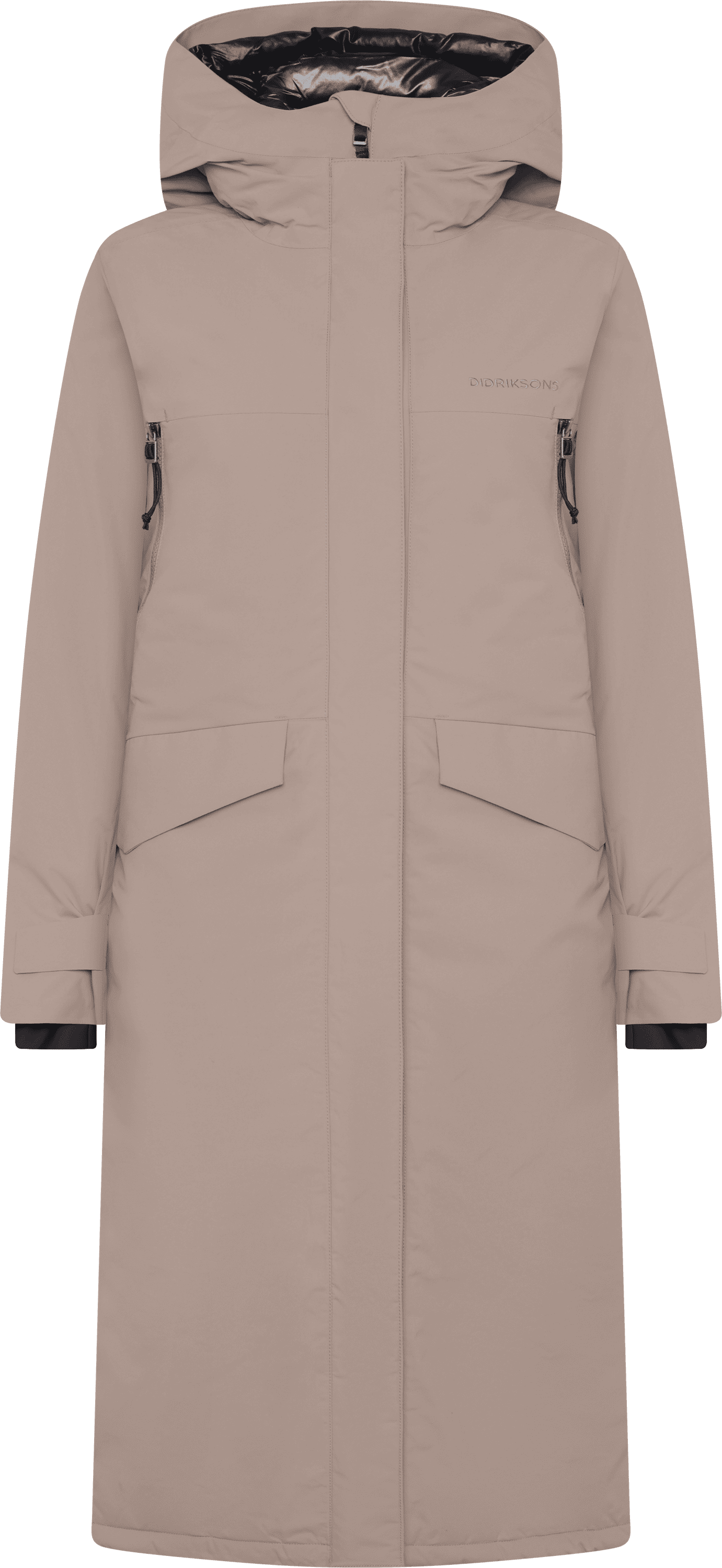 Didriksons Women's Neja Parka Long Ash Brown