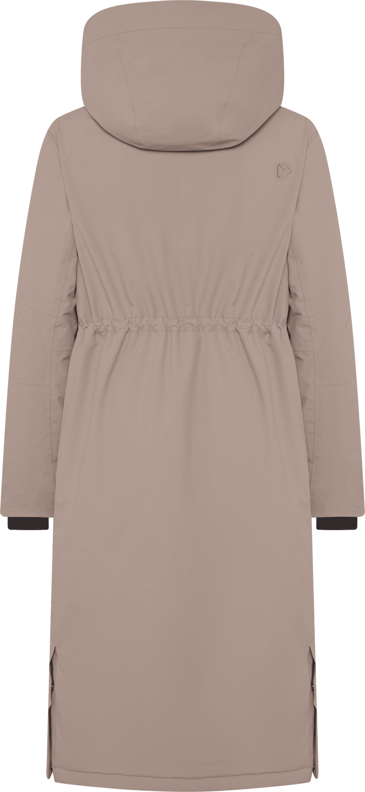 Didriksons Women's Neja Parka Long Ash Brown Didriksons