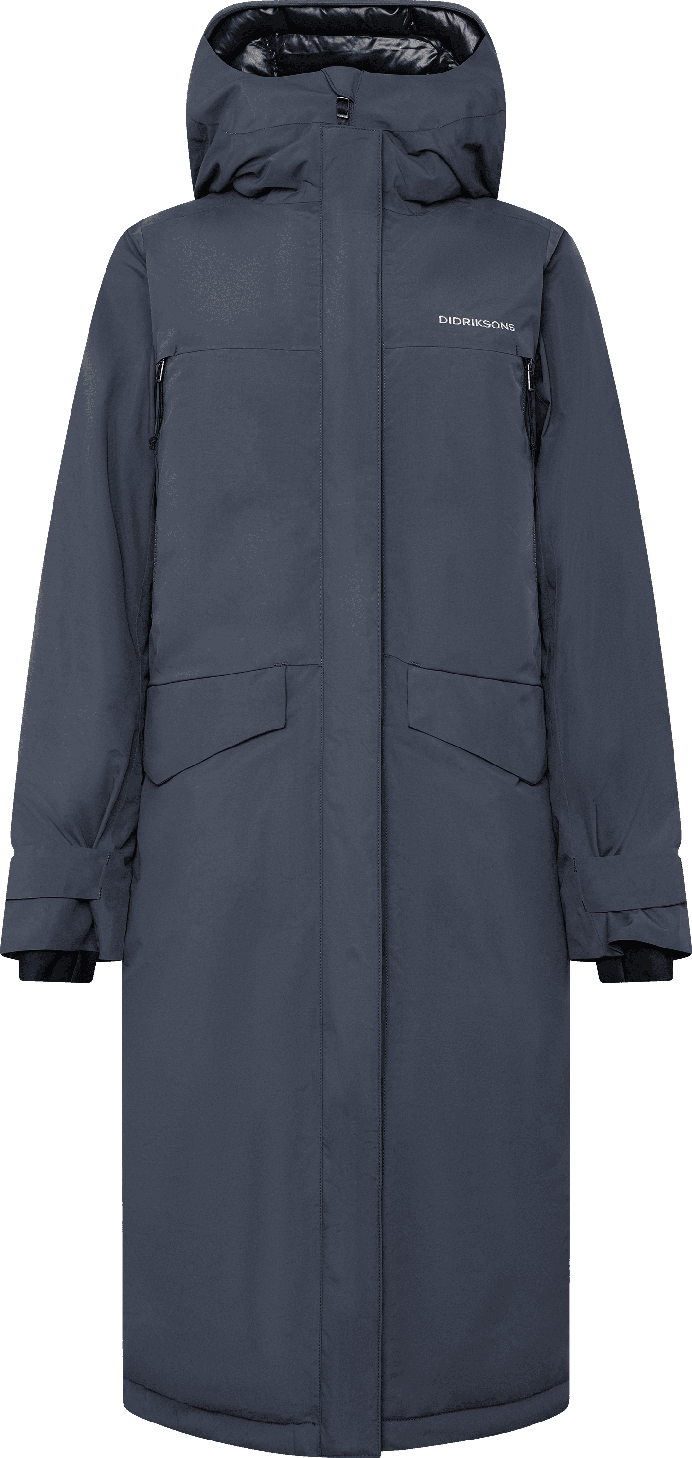 Didriksons Women's Neja Parka Long Sleepy Blue