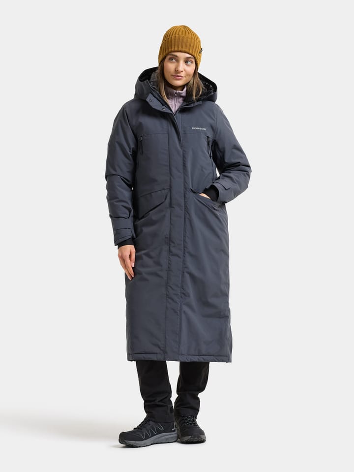 Didriksons Women's Neja Parka Long Sleepy Blue Didriksons