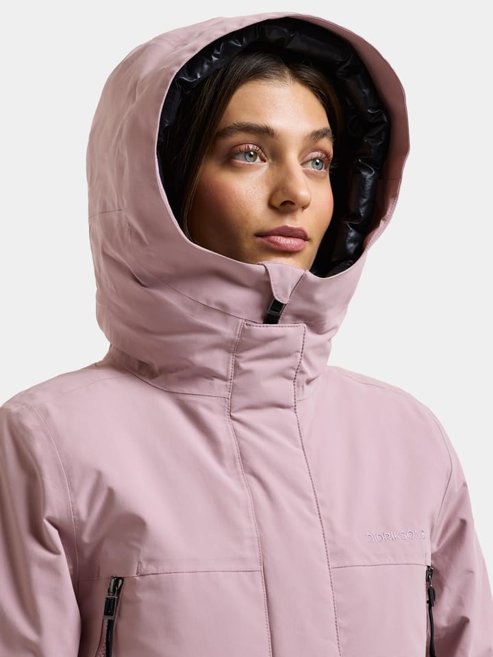 Didriksons Women's Neja Parka Long Lilac Haze Didriksons