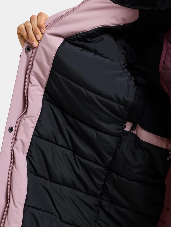 Didriksons Women's Neja Parka Long Lilac Haze Didriksons