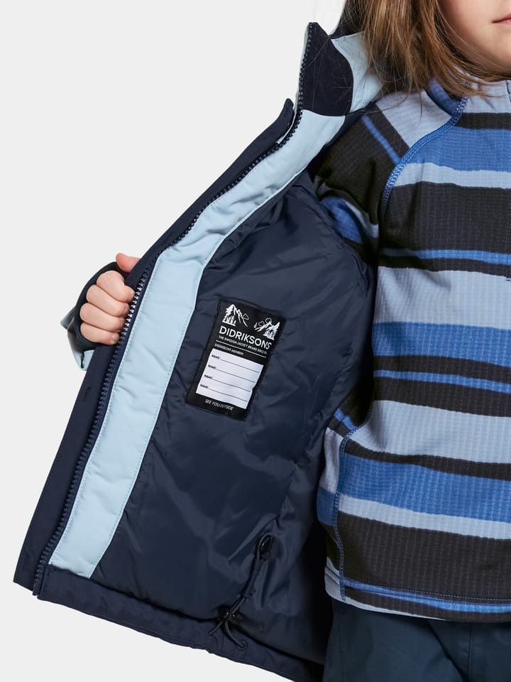 Didriksons Kids' Neptun Jacket 4 Navy Didriksons Didriksons Kids' Neptun Jacket 4 Navy Didriksons