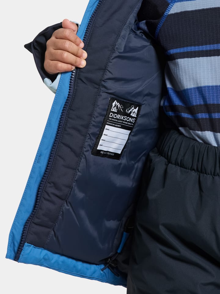 Didriksons Kids' Neptun Jacket 4 Sapphire Blue Didriksons