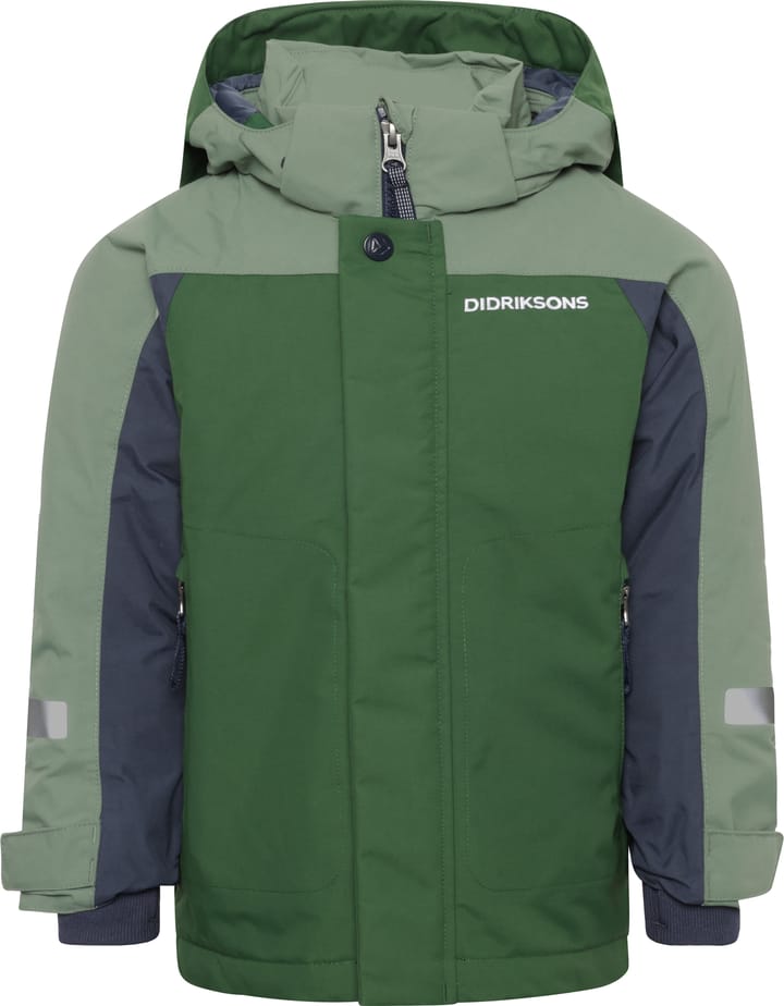 Didriksons Kids' Neptun Jacket 4 Pine Green Didriksons
