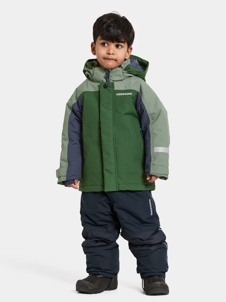 Didriksons Kids' Neptun Jacket 4 Pine Green Didriksons