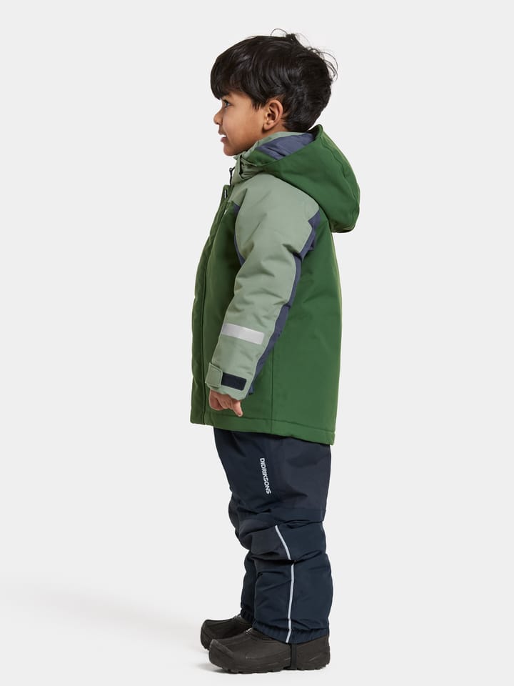 Didriksons Kids' Neptun Jacket 4 Pine Green Didriksons