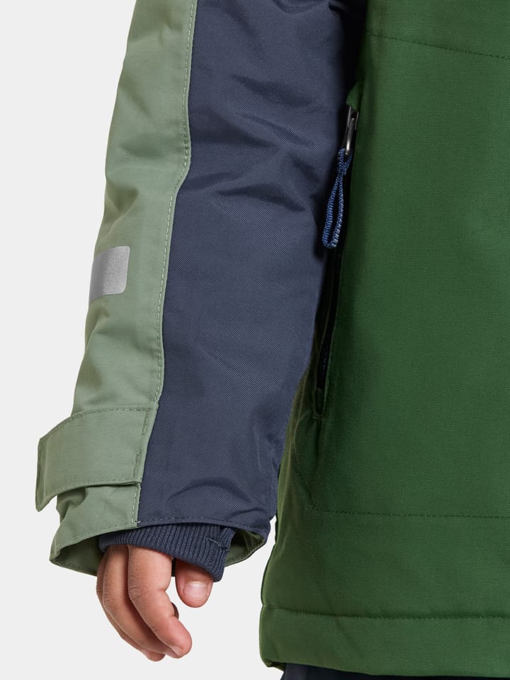 Didriksons Kids' Neptun Jacket 4 Pine Green Didriksons