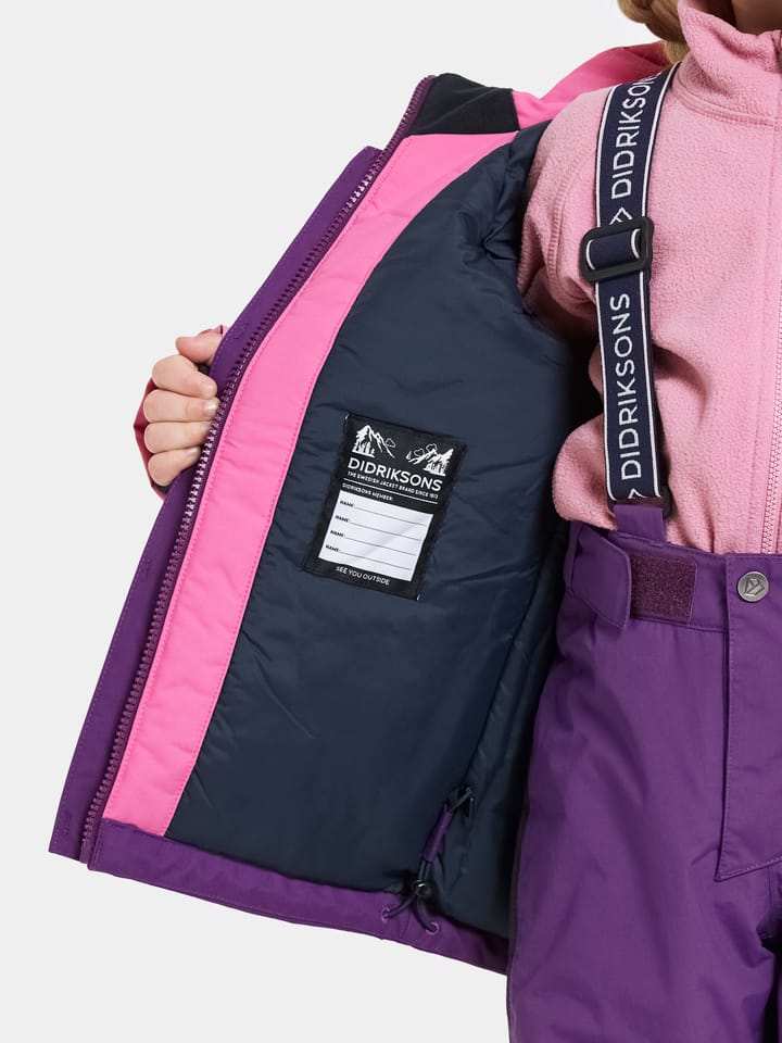 Didriksons Kids' Neptun Jacket 4 Royal Purple Didriksons
