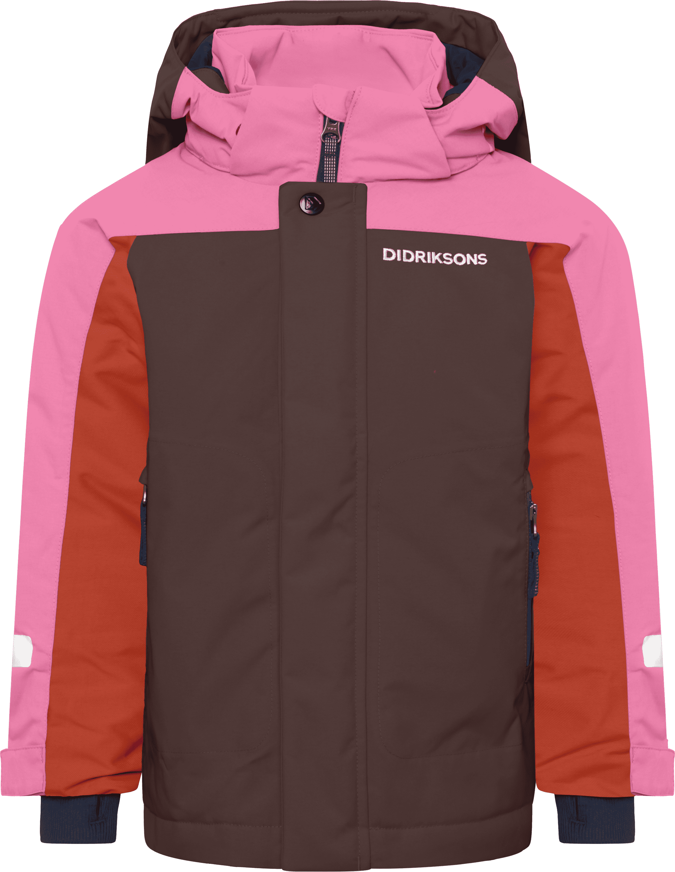 Didriksons Kids' Neptun Jacket Shadow Brown