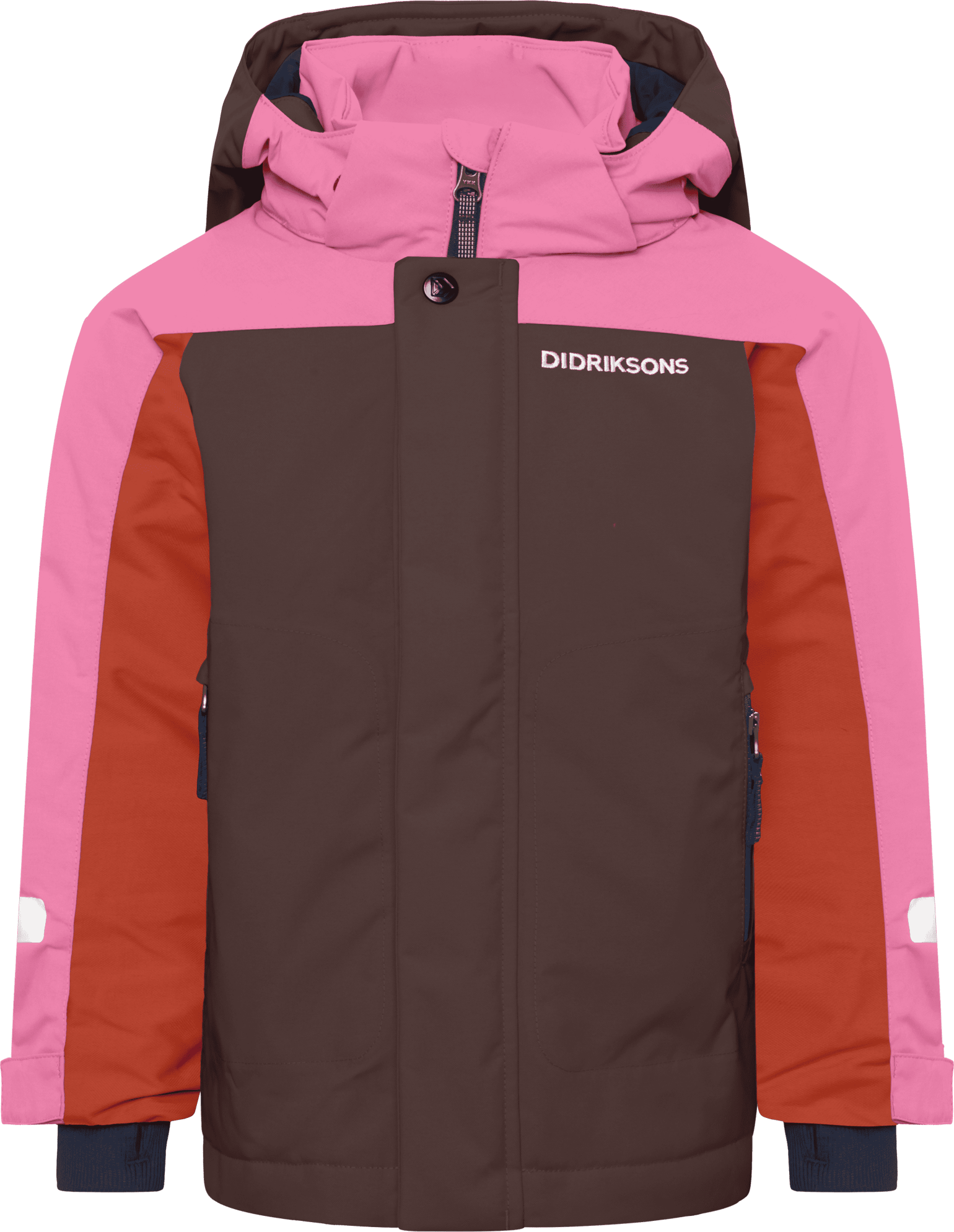Didriksons Kids' Neptun Jacket Shadow Brown