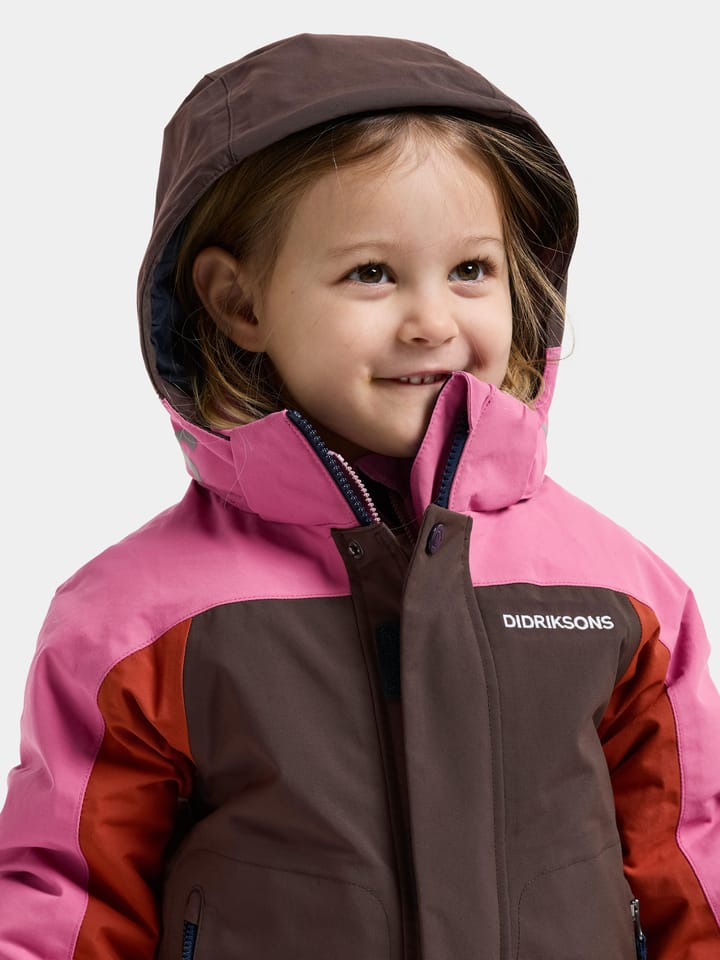 Didriksons Kids' Neptun Jacket Shadow Brown Didriksons