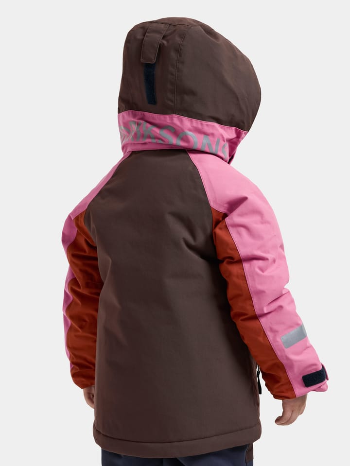 Didriksons Kids' Neptun Jacket Shadow Brown Didriksons