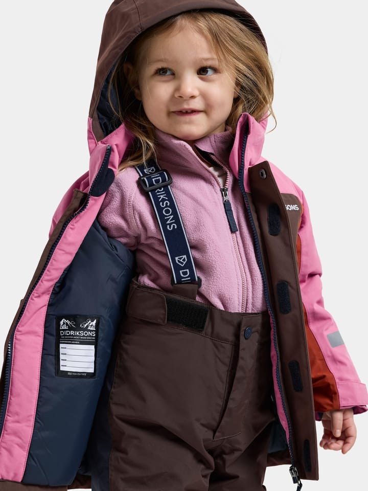 Didriksons Kids' Neptun Jacket Shadow Brown Didriksons