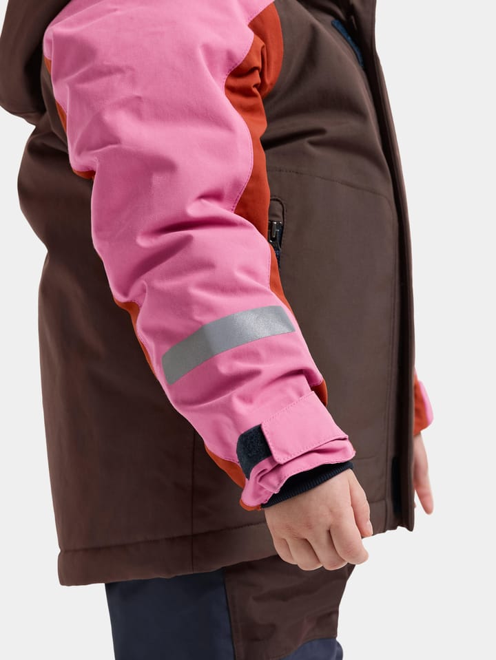 Didriksons Kids' Neptun Jacket Shadow Brown Didriksons