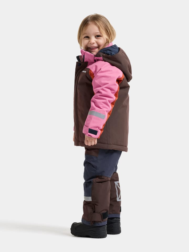 Didriksons Kids' Neptun Jacket Shadow Brown Didriksons