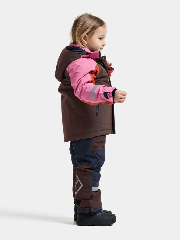 Didriksons Kids' Neptun Jacket Shadow Brown Didriksons
