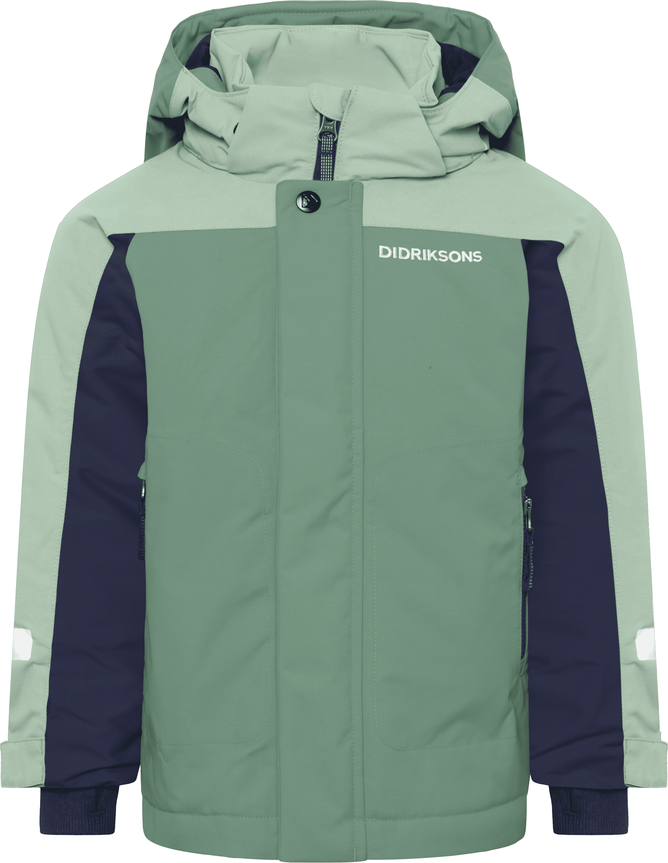 Didriksons Kids' Neptun Jacket Dark Moss