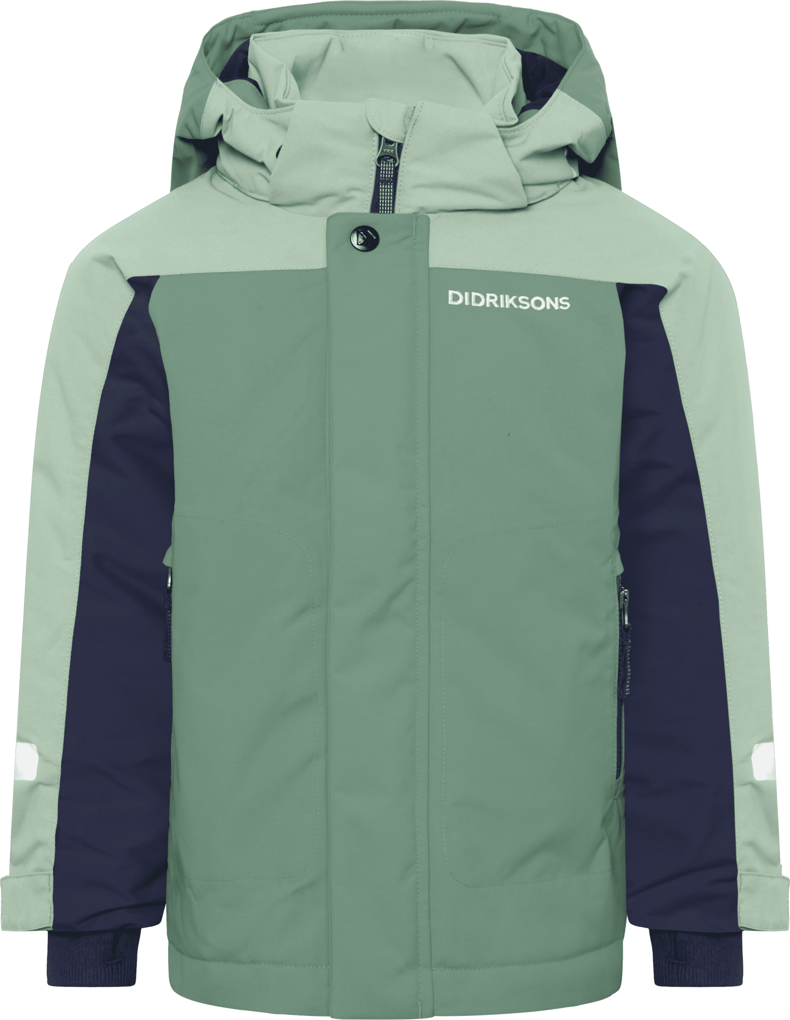 Didriksons Kids' Neptun Jacket Dark Moss