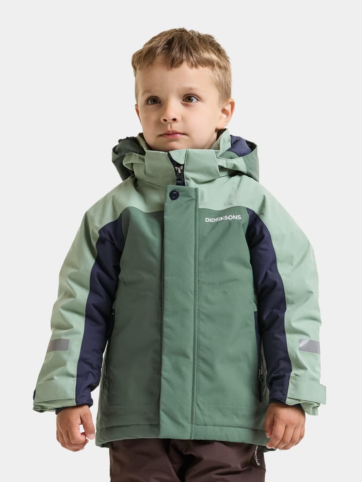 Didriksons Kids' Neptun Jacket Dark Moss Didriksons