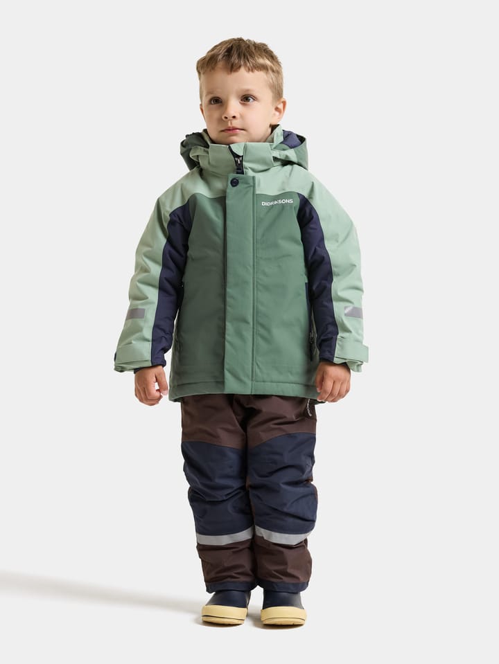Didriksons Kids' Neptun Jacket Dark Moss Didriksons