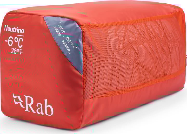 Rab Women's Neutrino Down Sleeping Bag -6°C Zinc/Dark Pollen Rab