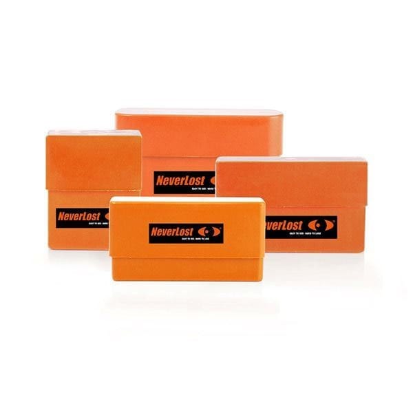 Never Lost Neverlost Patronboks Lr 20-Skudd Patronboks For Kaliber 6,5x55 – 9,3x62 Black/Orange Never Lost