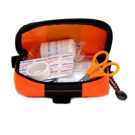 Never Lost First Aid Kit Basic Black/Orange Never Lost