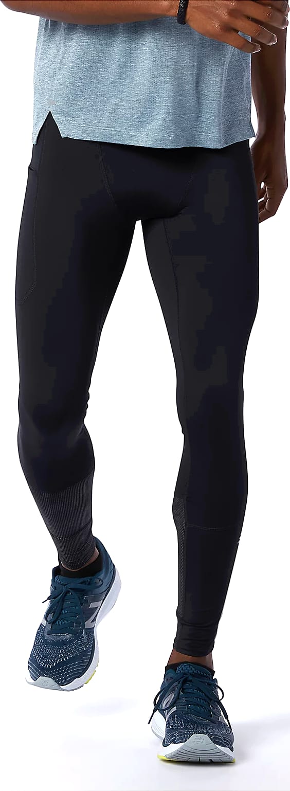 New Balance Men's Reflective Impact Run Heat Tight Black Köp New Balance Men's Reflective