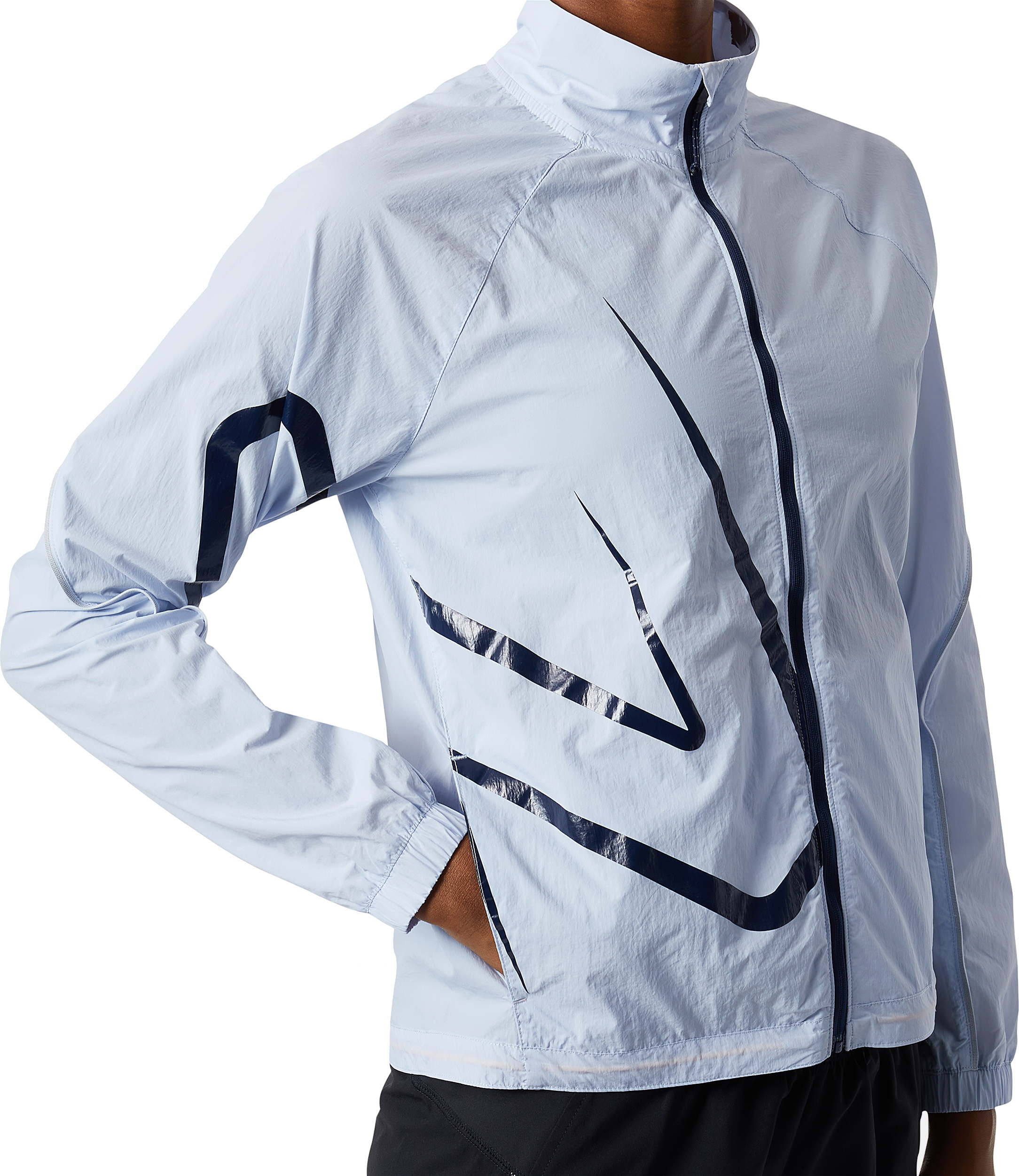 Women’s Printed Impact Run Light Pack Jacket Starlight