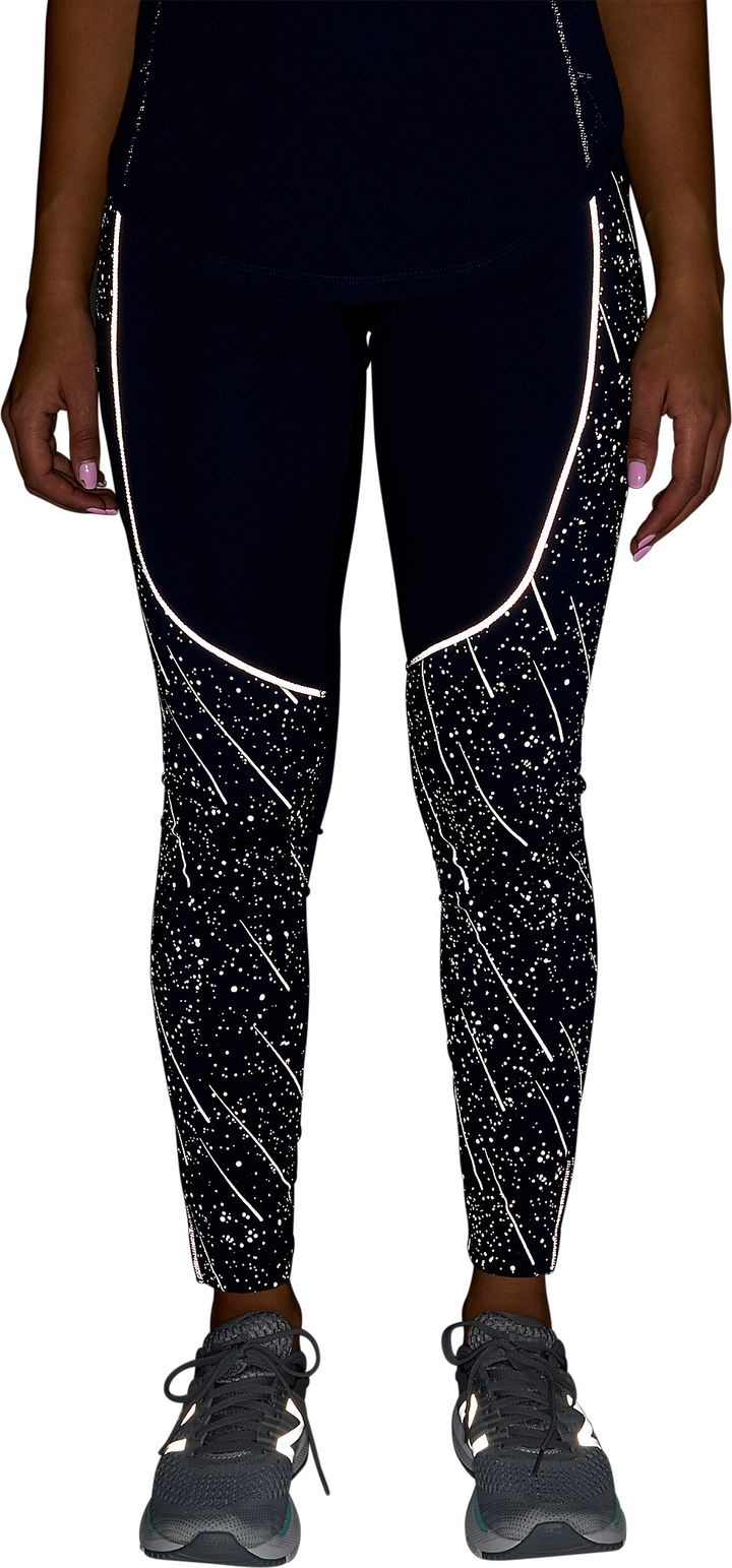 New Balance Women's Reflective Impact Run Heat Tight Natural Indigo New Balance