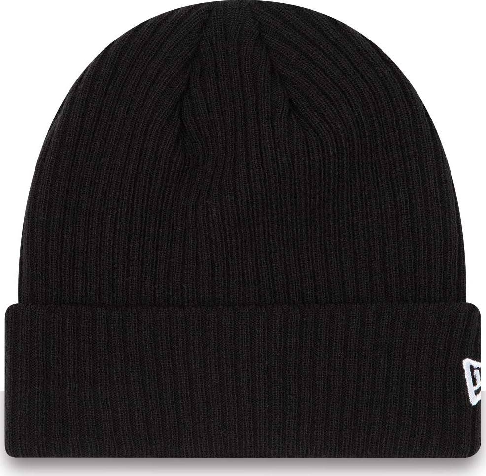 New Era Colour Cuff Beanie Hat Blkwhi