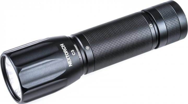 NexTorch C3 Ficklampa 380 Black NexTorch