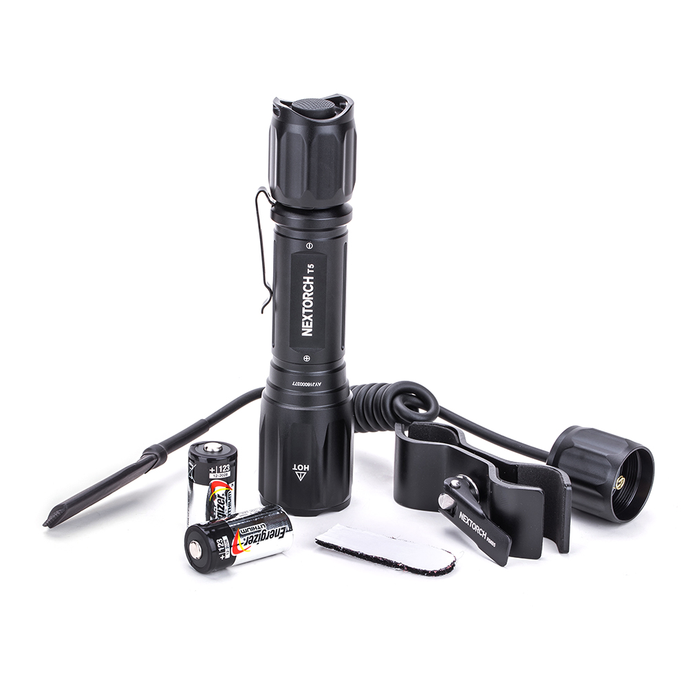 NexTorch T5 Long-range Hunting Flashlight Black Övriga lampor OneSize
