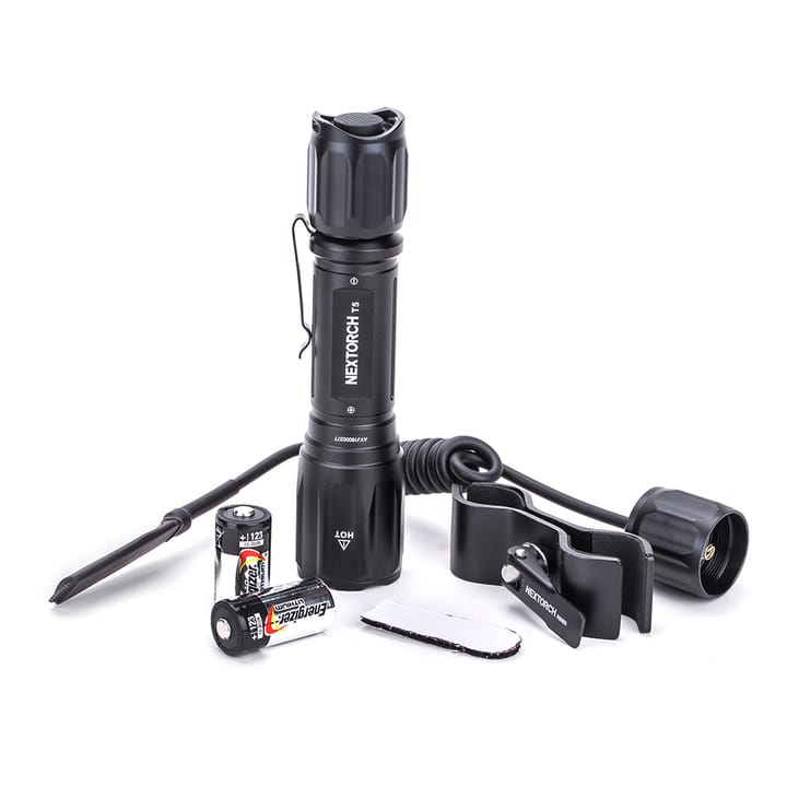 T5 Long-range Hunting Flashlight Black NexTorch